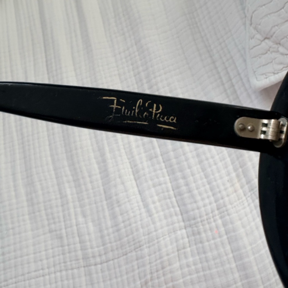 Emilio Pucci 60s Groovy Sunglasses - Picture 5 of 6